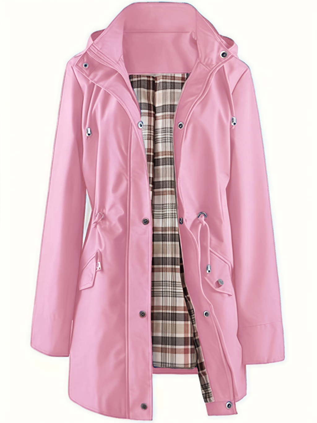 Chaqueta elegante, ligera e impermeable para mujer