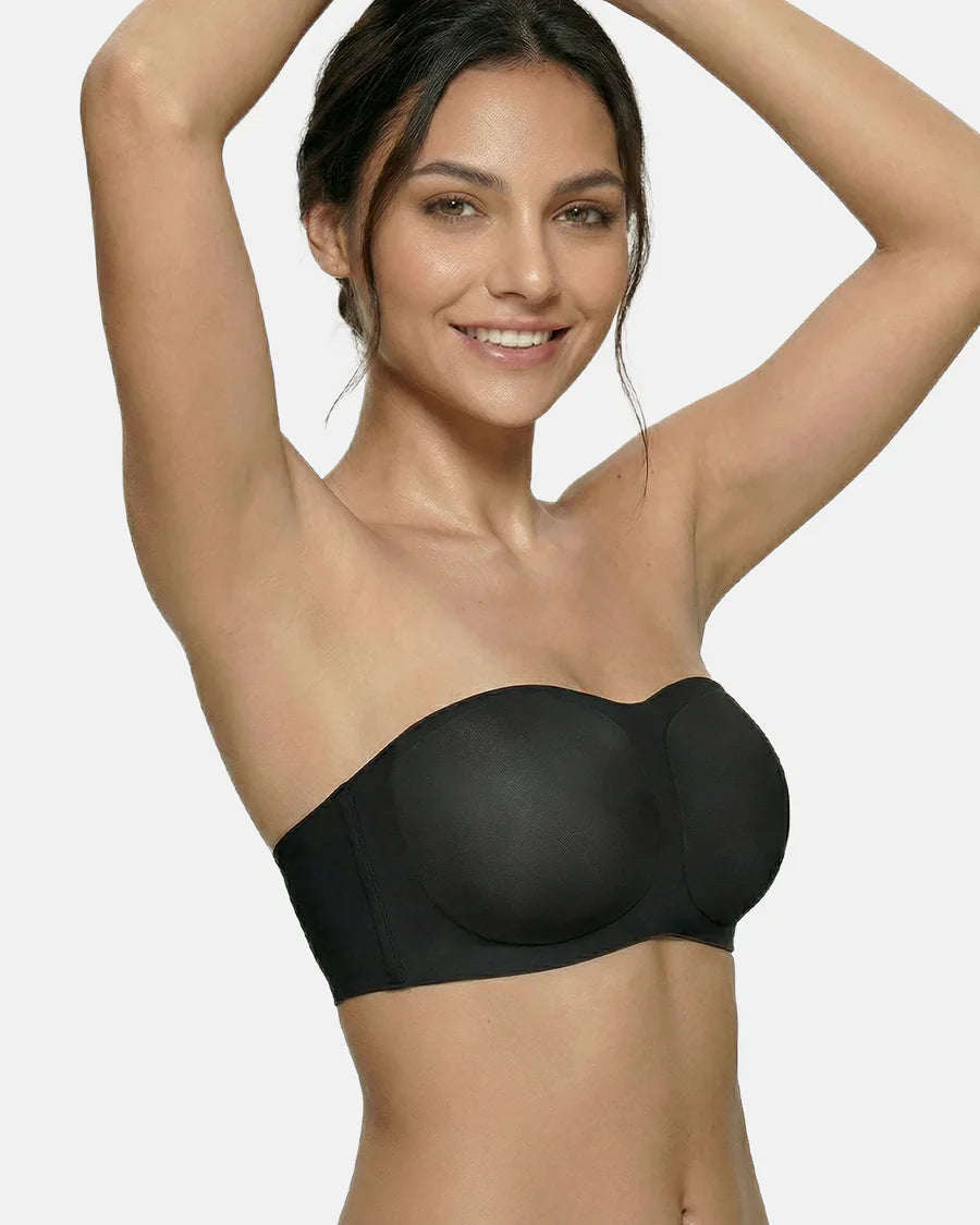 Sujetador invisible sin tirantes de pielmolde Veyro Moda, diseño sin costuras y sin tirantes para un acabado discreto y cómodo.