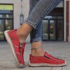 Zapatillas elegantes Veyro Madrid Nila con cierre práctico y diseño moderno, ideales para un estilo cómodo y sofisticado.