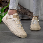 Zapatillas ortopédicas Veyro Madrid Mia, cómodas y sin dolor, con diseño ergonómico y suela antideslizante en color neutro.
