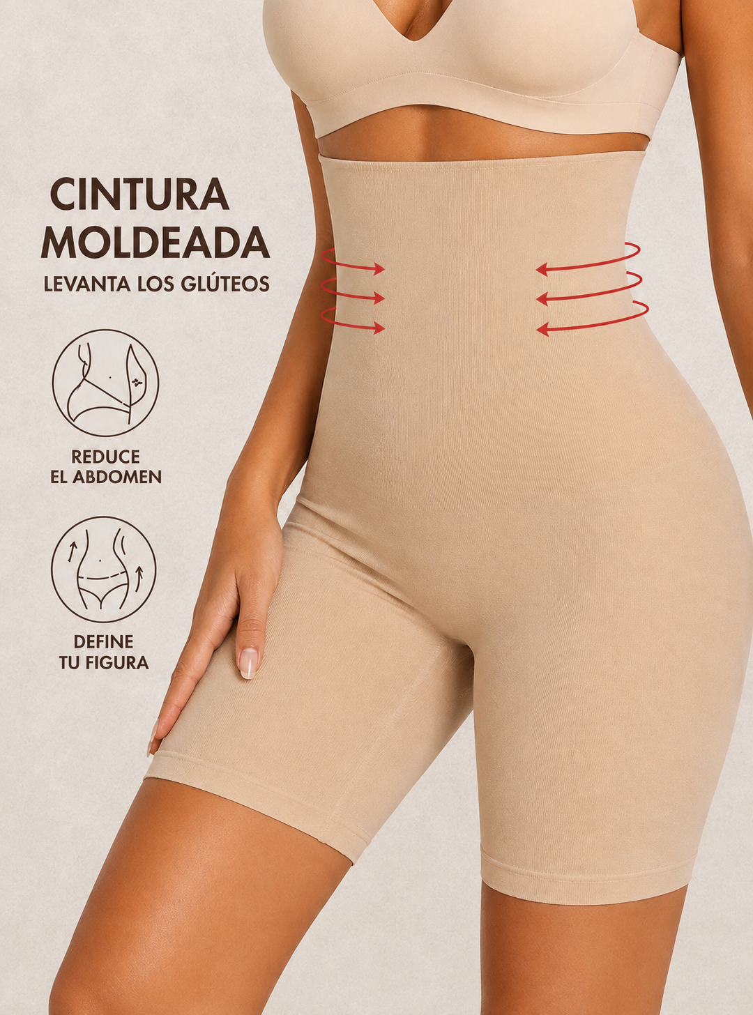 Faja Moldeadora de Talle Alto VEYRO | Efecto Vientre Plano