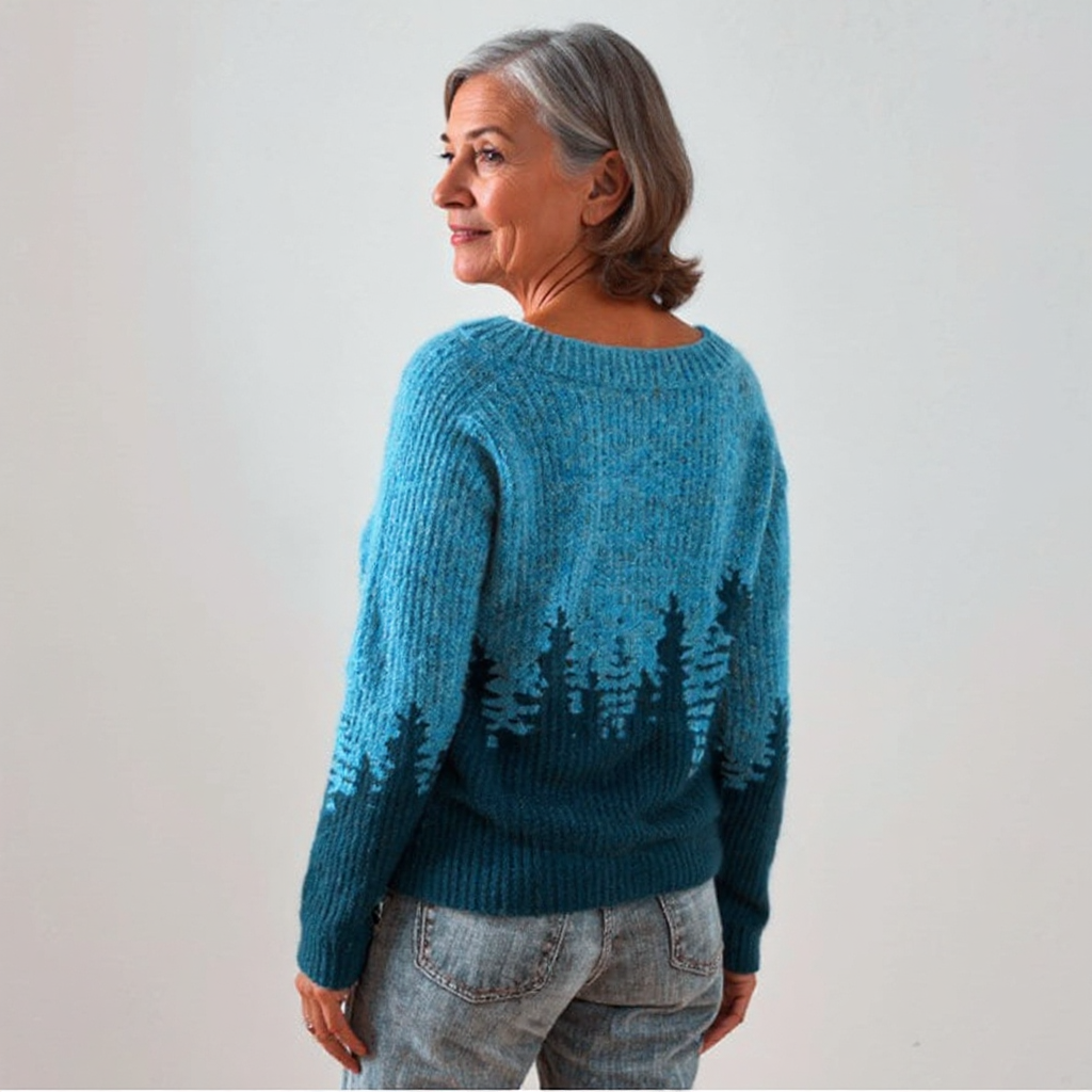 Elena | Suéter de punto vintage Isla