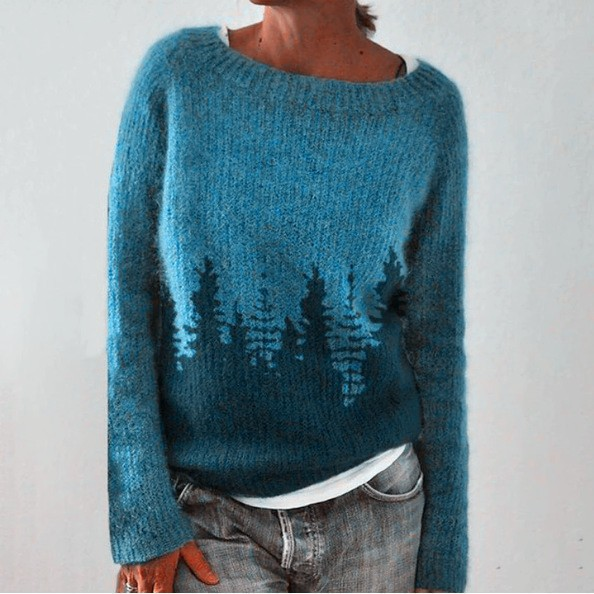 Elena | Suéter de punto vintage Isla