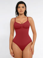 Body suit moldeador de Veyro Madrid, con control de abdomen y espalda baja, en color beige y diseño sin costuras.