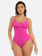 Body suit moldeador con espalda baja de Veyro Madrid, diseño sin costuras y control de abdomen, en paquete de tres.