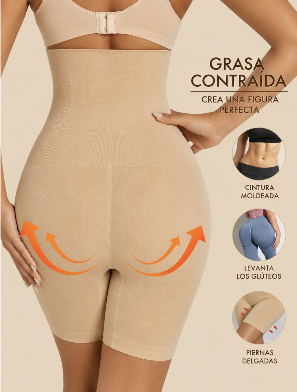 Faja Moldeadora de Talle Alto VEYRO | Efecto Vientre Plano