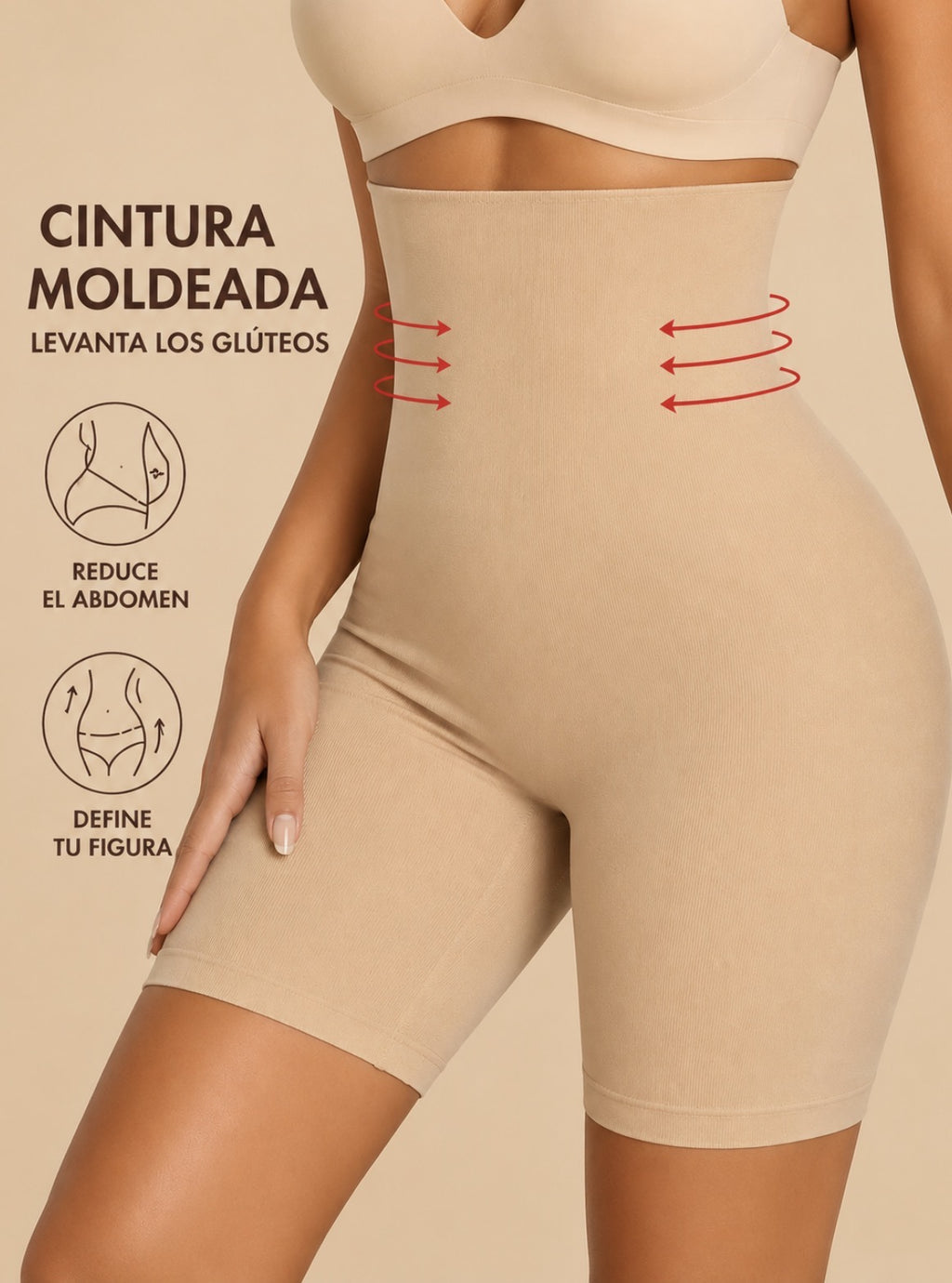 Faja Moldeadora de Talle Alto VEYRO | Efecto Vientre Plano