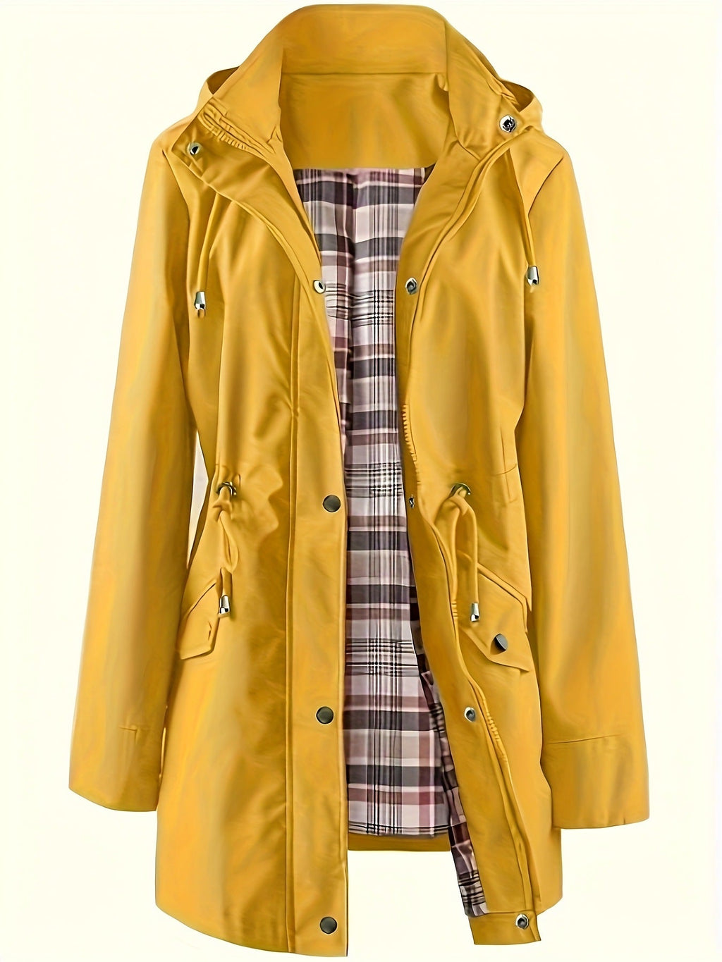 Chaqueta elegante, ligera e impermeable para mujer