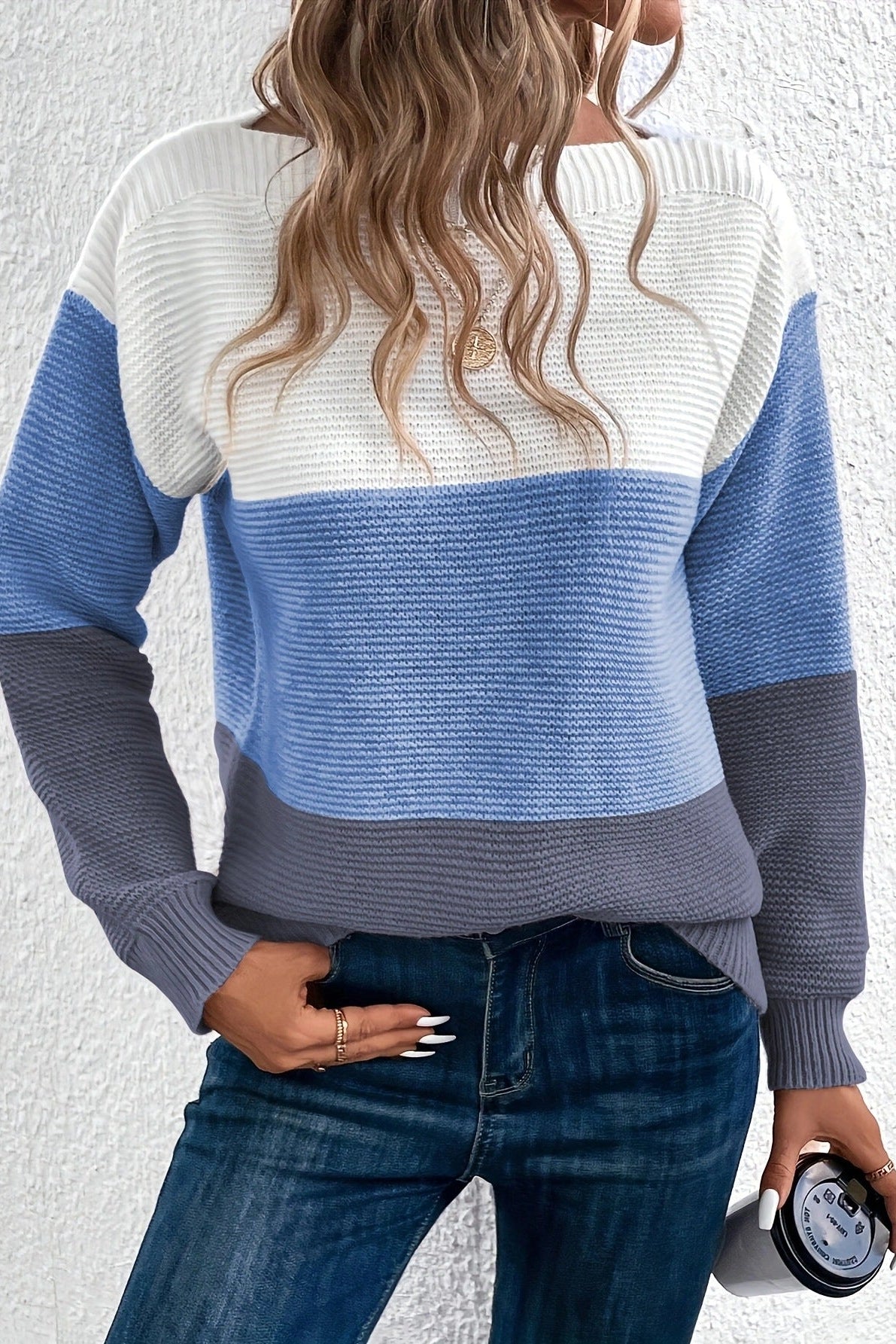 Elora Jersey de Mezcla de Lana con Toque Suave