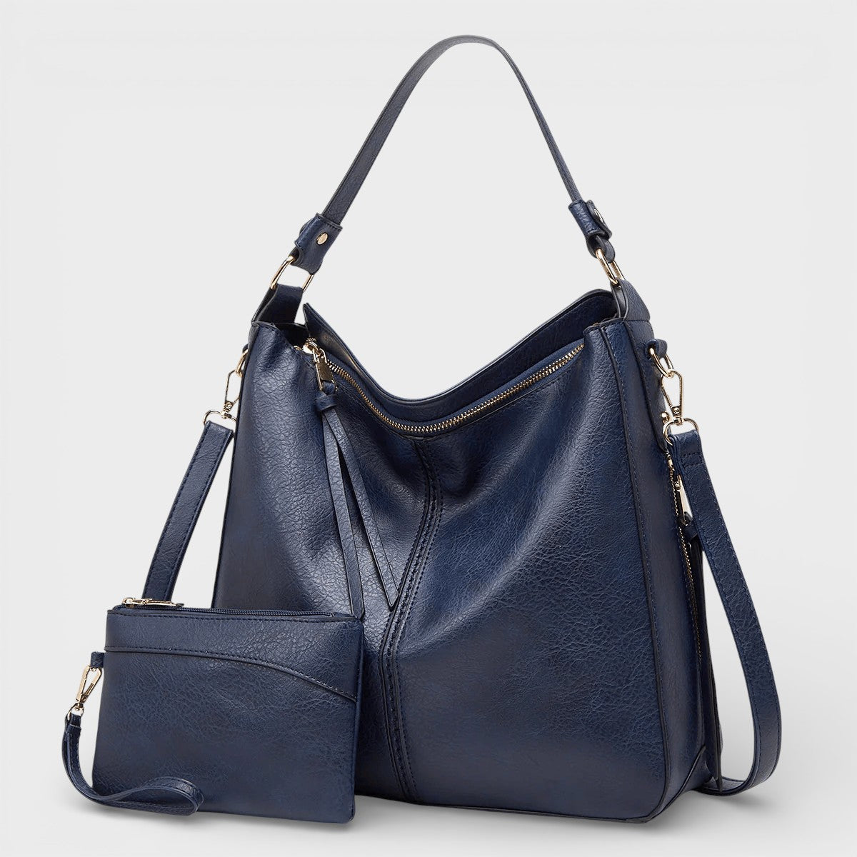 Bolso de piel vintage Paula de Veyro Madrid, bolso en tonos neutros con diseño clásico y detalles elegantes.