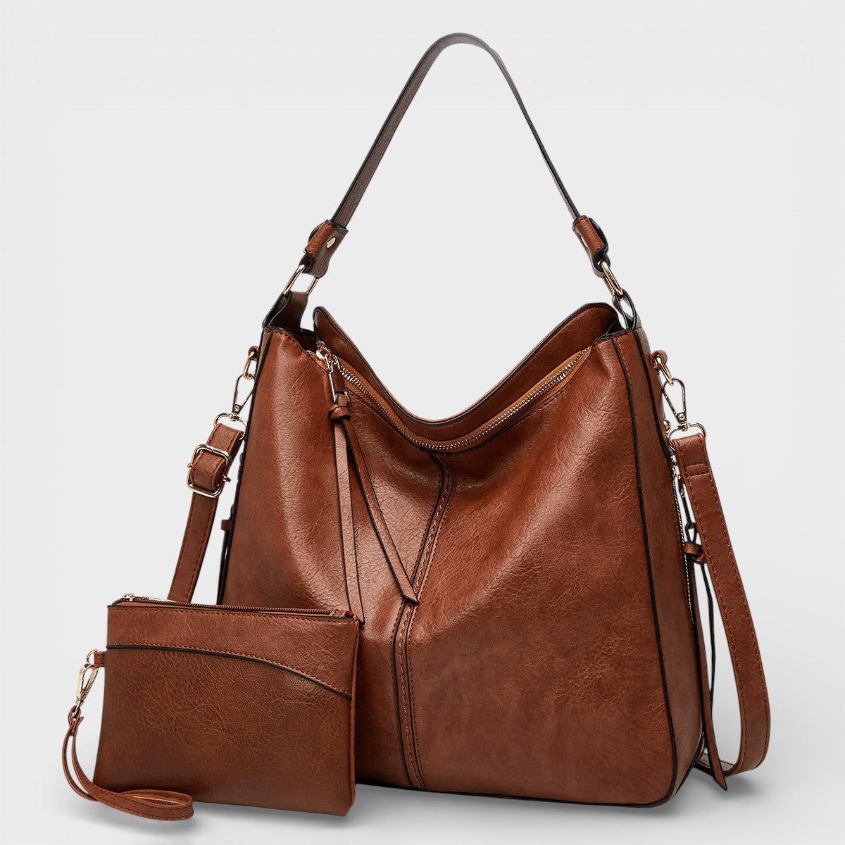 Paula Bolso de piel vintage